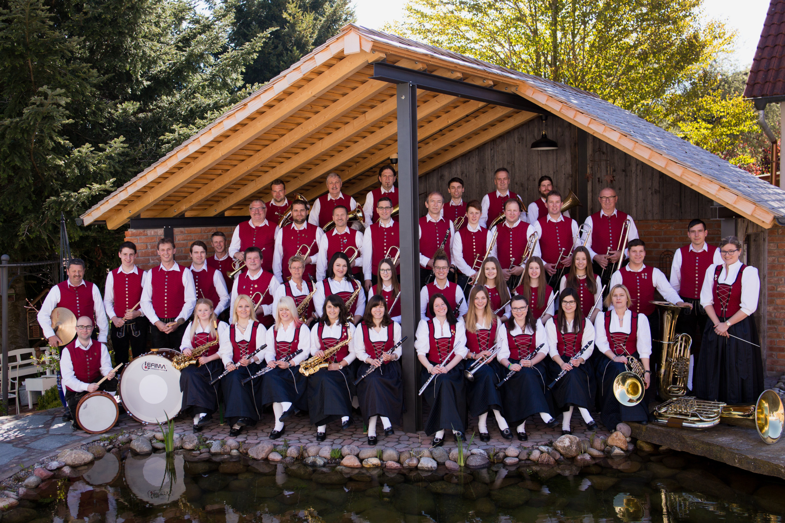 Gruppenbild Musikkapelle