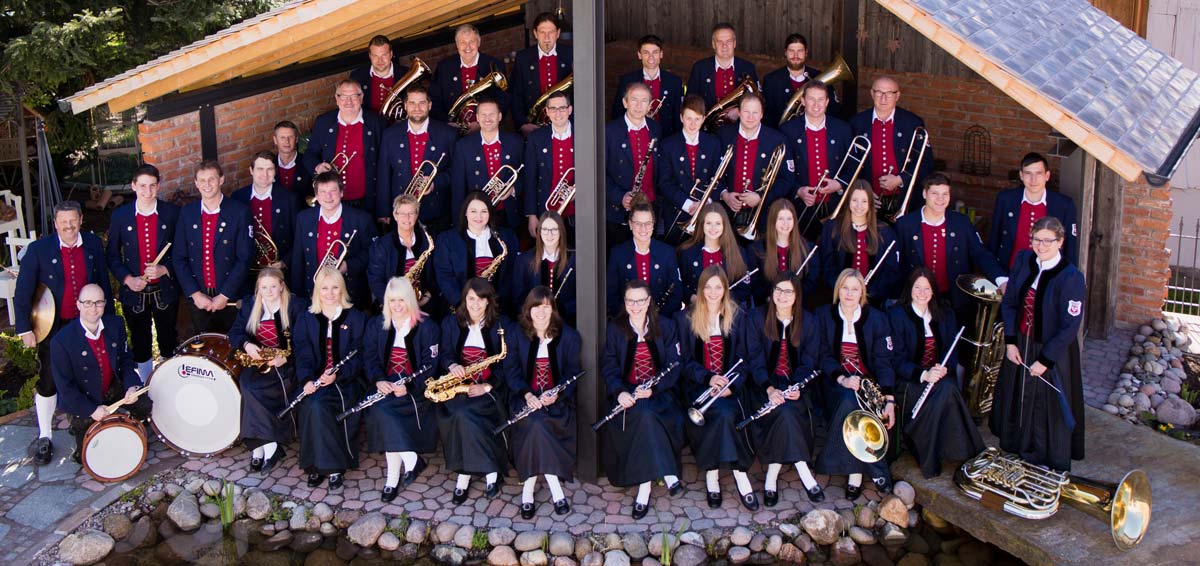 Kontakt Musikkapelle Klosterbeuren. Gruppenbild