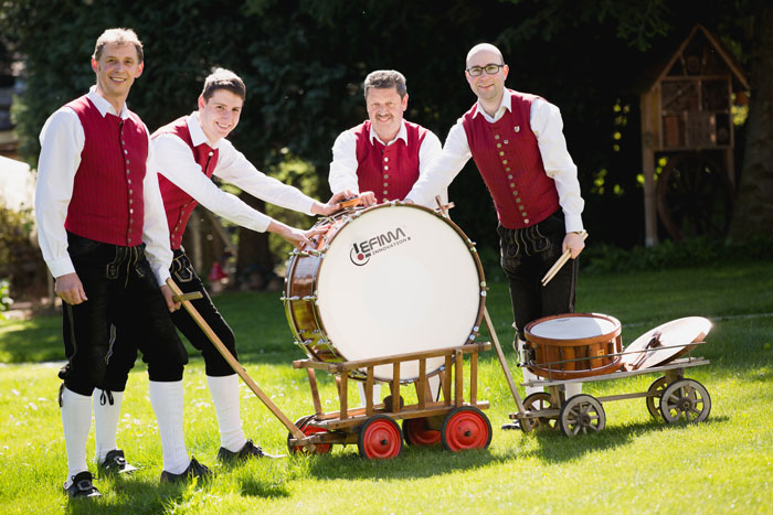 Schlagzeug der Musikkapelle Klosterbeuren