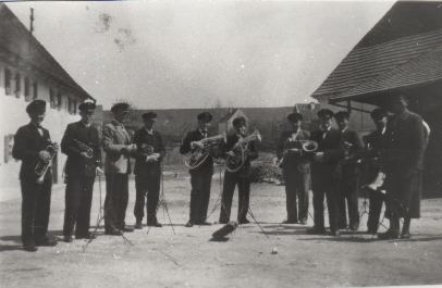 Wiederaufau der Musikkapelle Klosterbeuren nach dem zweiten Weltkrieg